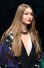 GIGI HADID at Missoni Runway Show at Milan Fashion Week 02/22/2020