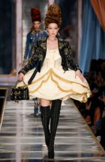 GIGI HADID at Moschino Runway Show at Milan Fashion Week 02/21/2020