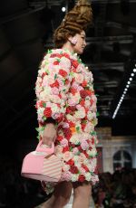 GIGI HADID at Moschino Runway Show at Milan Fashion Week 02/21/2020
