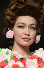 GIGI HADID at Moschino Runway Show at Milan Fashion Week 02/21/2020