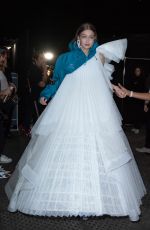 GIGI HADID at Off-white Runway Show at Paris Fashion Week 02/27/2020