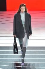 GIGI HADID at Prada Fall/Winter 2020/2021 Womenswear Fashion Show in Milan 02/20/2020