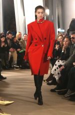 GIGI HADID at Proenza Schouler Runway Show at New York Fashion Week 02/10/2020