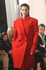 GIGI HADID at Proenza Schouler Runway Show at New York Fashion Week 02/10/2020