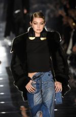 GIGI HADID at Tom Ford Fashion Show in Hollywood 02/07/2020