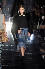 GIGI HADID at Tom Ford Fashion Show in Hollywood 02/07/2020