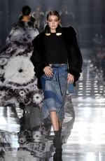 GIGI HADID at Tom Ford Fashion Show in Hollywood 02/07/2020