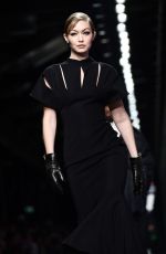 GIGI HADID at Versace Fashion Show at Milan Fashion Week 02/21/2020