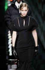 GIGI HADID at Versace Fashion Show at Milan Fashion Week 02/21/2020