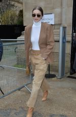 GIGI HADID Leaves Chloe Fashion Show at PFW in Paris 02/27/2020