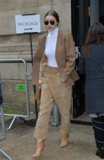 GIGI HADID Leaves Chloe Fashion Show at PFW in Paris 02/27/2020