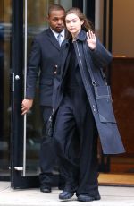 GIGI HADID Leaves Her Apartment in New York 02/10/2020