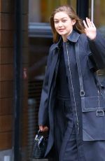GIGI HADID Leaves Her Apartment in New York 02/10/2020