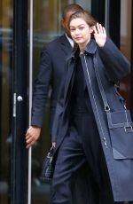 GIGI HADID Leaves Her Apartment in New York 02/10/2020
