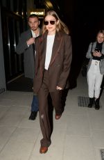 GIGI HADID Leaves Missoni Fashion Show in Milan 02/22/2020