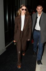 GIGI HADID Leaves Missoni Fashion Show in Milan 02/22/2020