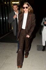 GIGI HADID Leaves Missoni Fashion Show in Milan 02/22/2020