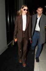 GIGI HADID Leaves Missoni Fashion Show in Milan 02/22/2020