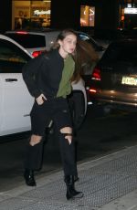 GIGI HADID Night Out in New York 02/09/2020