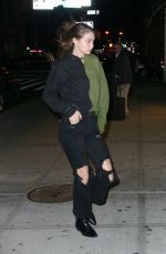 GIGI HADID Night Out in New York 02/09/2020
