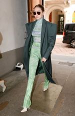 GIGI HADID Out and About in Milan 02/21/2020