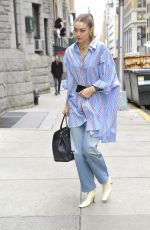 GIGI HADID Out and About in New York 02/05/2020