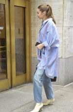 GIGI HADID Out and About in New York 02/05/2020