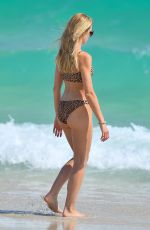 GILDA JOELLE OSBORN in Bikini on the Beach in Miami 02/12/2020