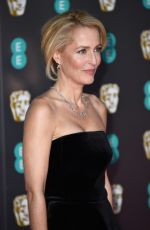 GILLIAN ANDERSON at EE British Academy Film Awards 2020 in London 02/01/2020