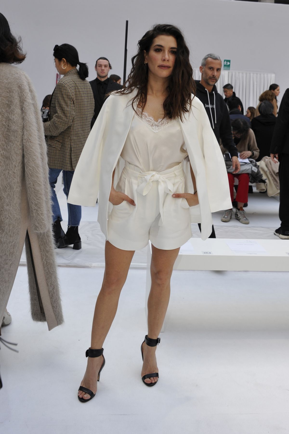 GIULIA MICHELINI at Max Mara Show at Milan Fashion Week 02/20/2020 ...