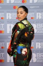 GRACE CARTER at Brit Awards 2020 in London 02/18/2020