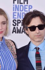 GRETA GERWIG at 2020 Film Independent Spirit Awards in Santa Monica 02/08/2020