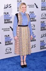 GRETA GERWIG at 2020 Film Independent Spirit Awards in Santa Monica 02/08/2020