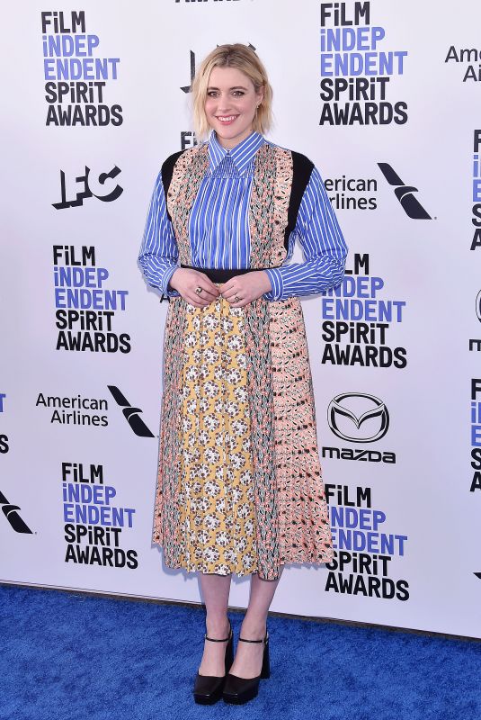 GRETA GERWIG at 2020 Film Independent Spirit Awards in Santa Monica 02/08/2020