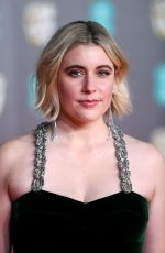 GRETA GERWIG at EE British Academy Film Awards 2020 in London 02/01/2020
