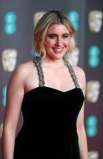 GRETA GERWIG at EE British Academy Film Awards 2020 in London 02/01/2020