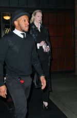 GWENDOLINE CHRISTIE Leaves Her Hotel in New York 02/04/2020
