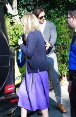 GWYNETH PALTROW and Brad Falchuk Leaving a Pre-oscar Party in Beverly Hills 02/08/2020