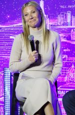 GWYNETH PALTROW Host Panel Discussion with Dr. Erel Margalit in New York 02/03/2020