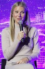 GWYNETH PALTROW Host Panel Discussion with Dr. Erel Margalit in New York 02/03/2020