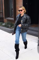HAILE BIEBER Leaves Her Apartment in New York 02/28/2020