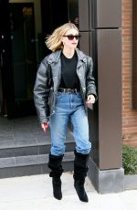 HAILE BIEBER Leaves Her Apartment in New York 02/28/2020