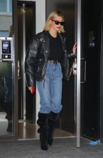 HAILE BIEBER Leaves Her Apartment in New York 02/28/2020