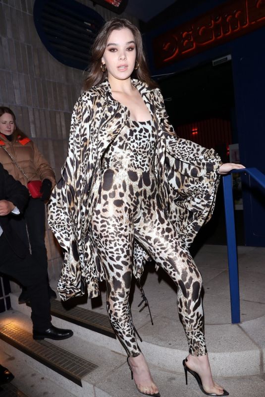 HAILEE STEINFELD Arrives at Love Magazine Party in London 02/17/2020