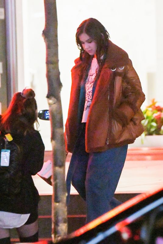 HAILEE STEINFELD Out for Dinner in New York 02/24/2020