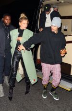 HAILEY and Justin BIEBER Arrives at STK in New York 02/08/2020