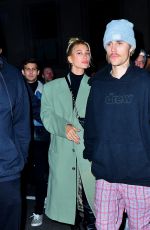 HAILEY and Justin BIEBER Arrives at STK in New York 02/08/2020