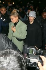 HAILEY and Justin BIEBER Arrives at STK in New York 02/08/2020