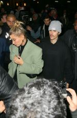 HAILEY and Justin BIEBER Arrives at STK in New York 02/08/2020