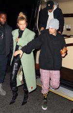 HAILEY and Justin BIEBER Arrives at STK in New York 02/08/2020